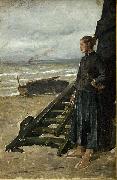 Fishermans Daughter at Nieuwpoort Meunier, Constantin